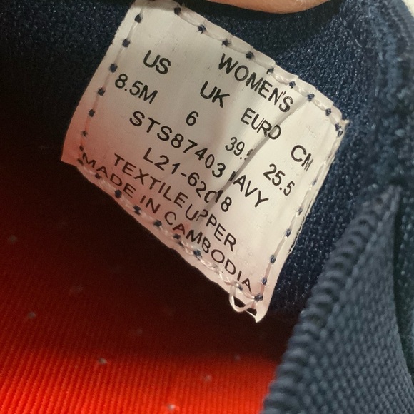 Sperry Captains Moc Blue Slip On Flats Women’s Size 8.5 - Picture 6 of 7